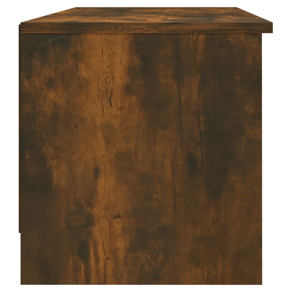 vidaXL ТВ шкаф, Опушен дъб, 102x35,5x36,5 см, инженерно дърво