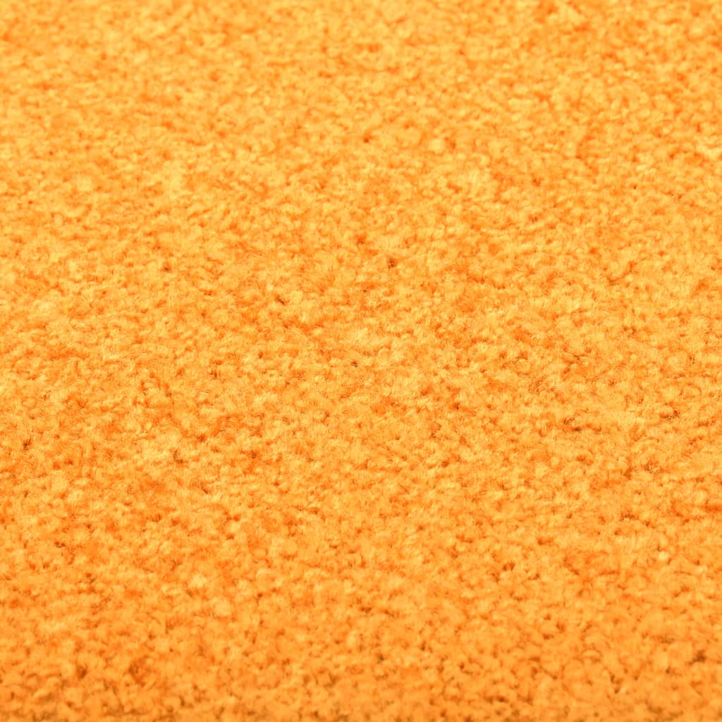 vidaXL Перима изтривалка, оранжева, 90x150 см