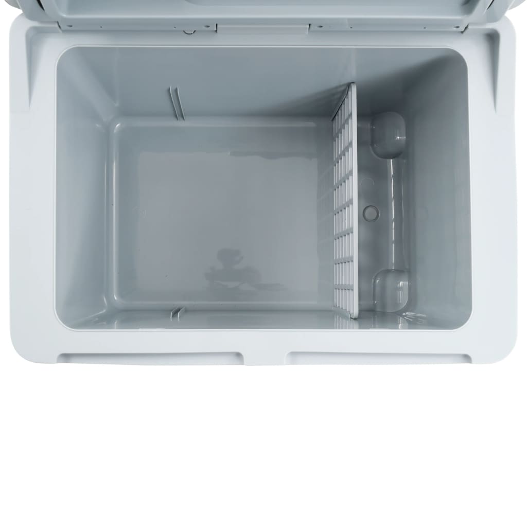 vidaXL Преносима термоелектрическа хладилна кутия 40 л 12 V 230 V E