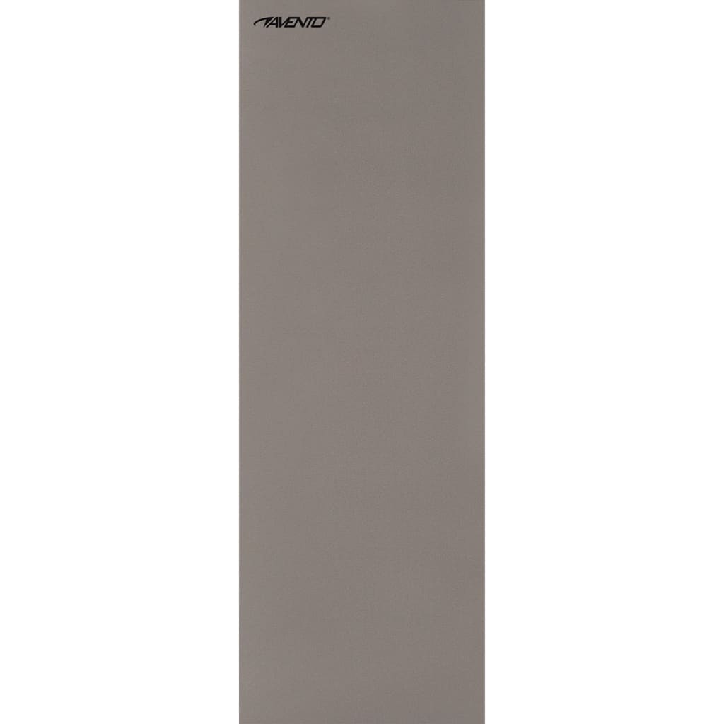 Avento Постелка за фитнес/йога, 160x60 см, сива, PE, 41VG-GRI-Uni