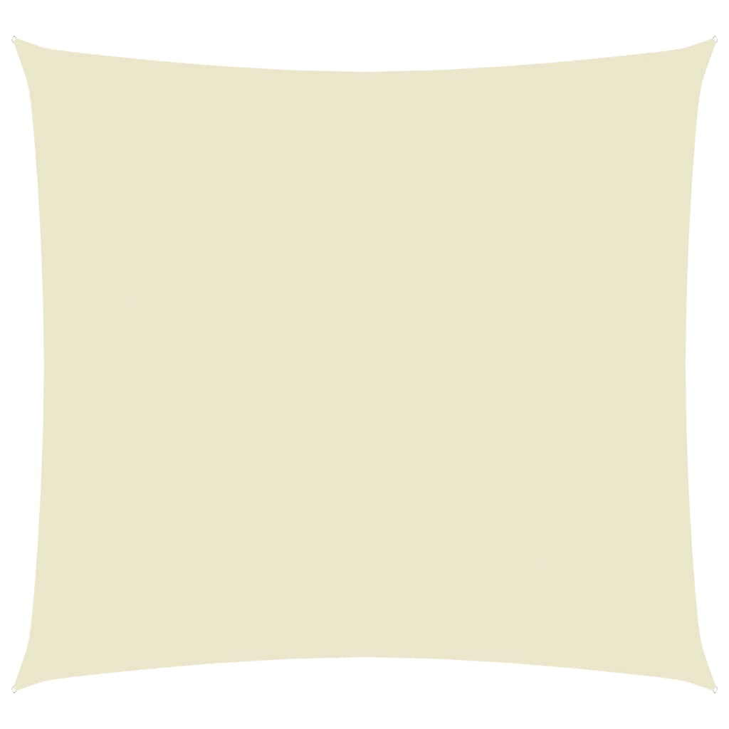 vidaXL Платно-сенник, Оксфорд текстил, правоъгълно, 2x2,5 м, кремаво