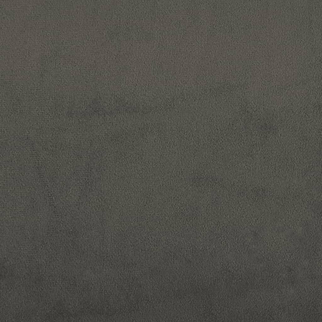 vvidaXL Стенни панели, 12 бр, тъмносиви, 60x15 см, плат, 1,08 м²