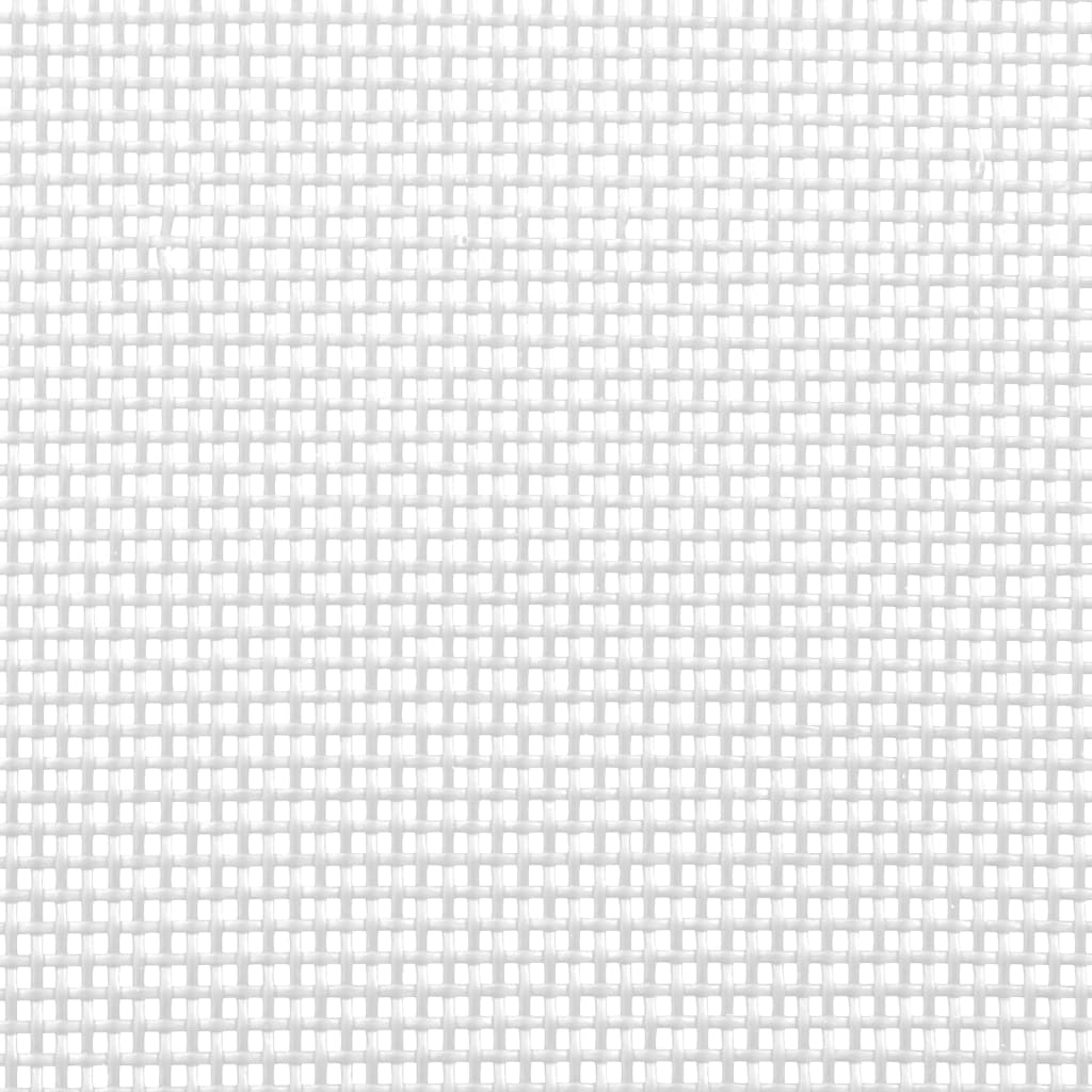 vidaXL Прибираща се врата за домашни любимци, бяла, 82,5x125 см