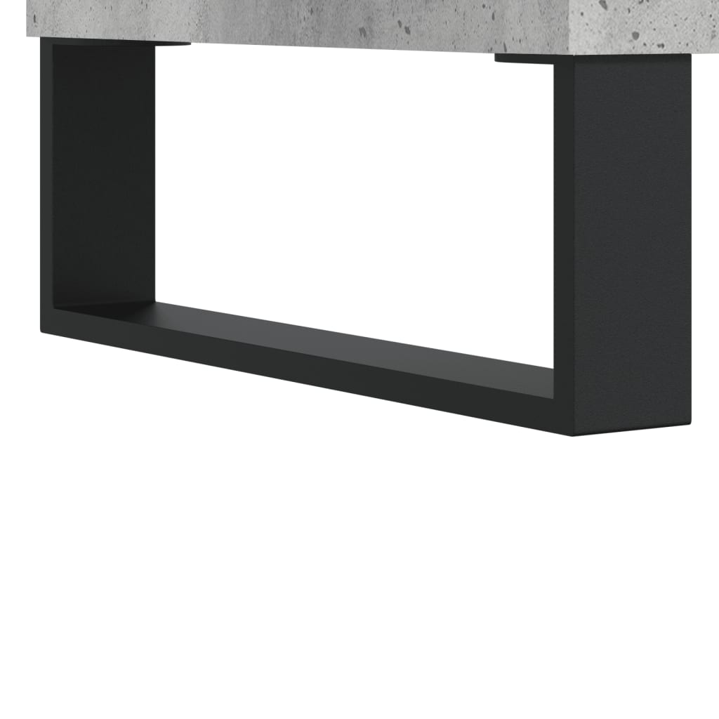vidaXL Нощни шкафчета 2 бр бетонно сив 40x35x69 см инженерна дървесина