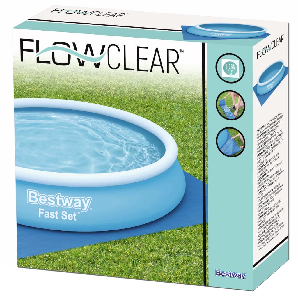 Bestway Подложка за басейн Flowclear 396x396 см