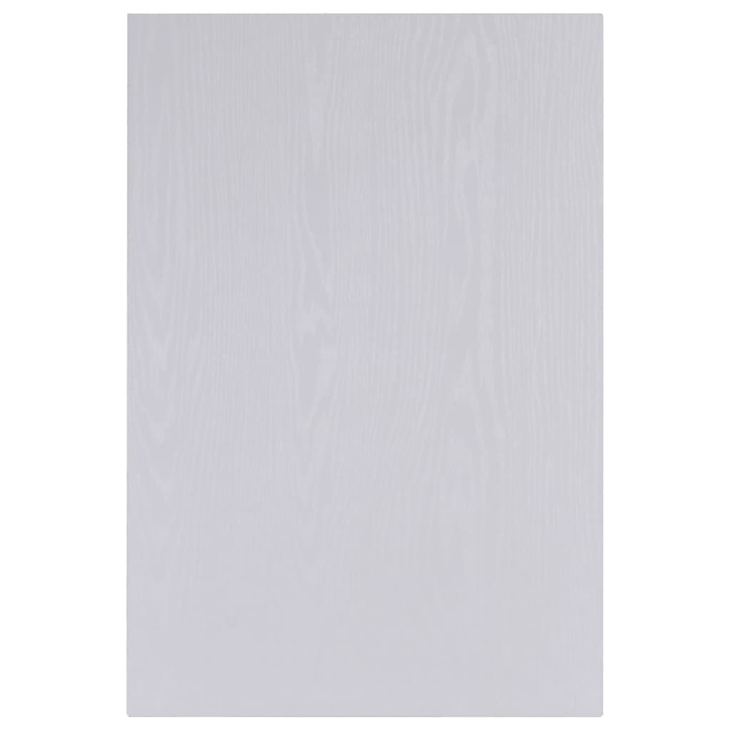 vidaXL Обзавеждане за баня, бяло, 60x40x16,3 см