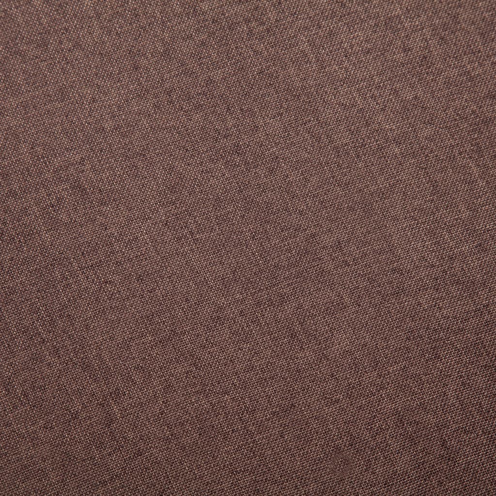 vidaXL Комплект дивани, 2 части, текстил, кафяв