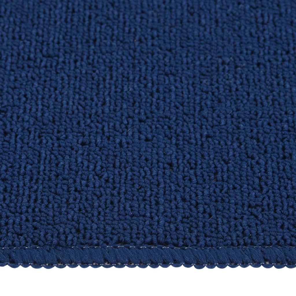 vidaXL Противоплъзгащи стелки за стълби, 15 бр, 60x25 см, нейви синьо