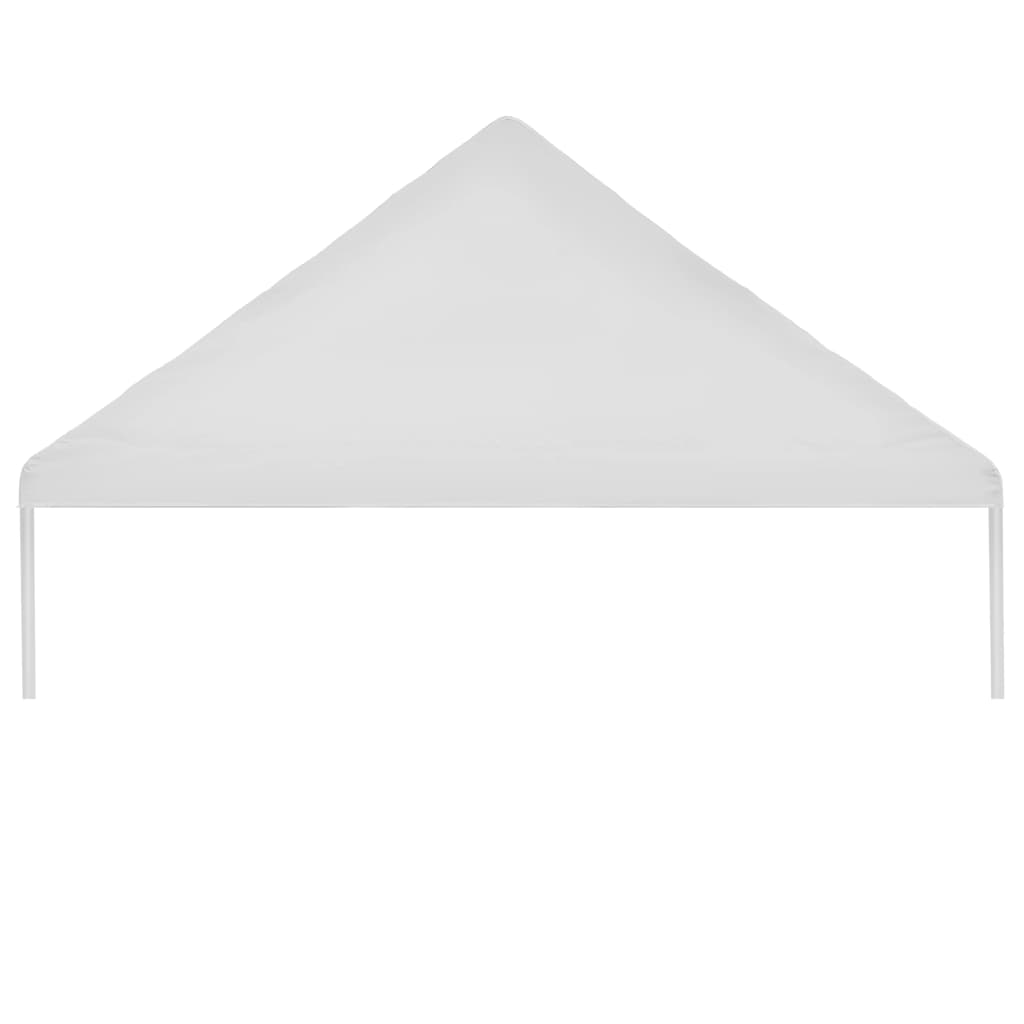 vidaXL Покривало за парти шатра, 4х8 м, бяло