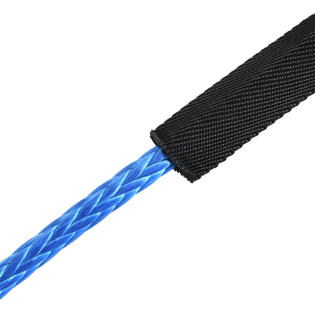 vidaXL Въже за лебедка, синьо, 9 мм х 26 м