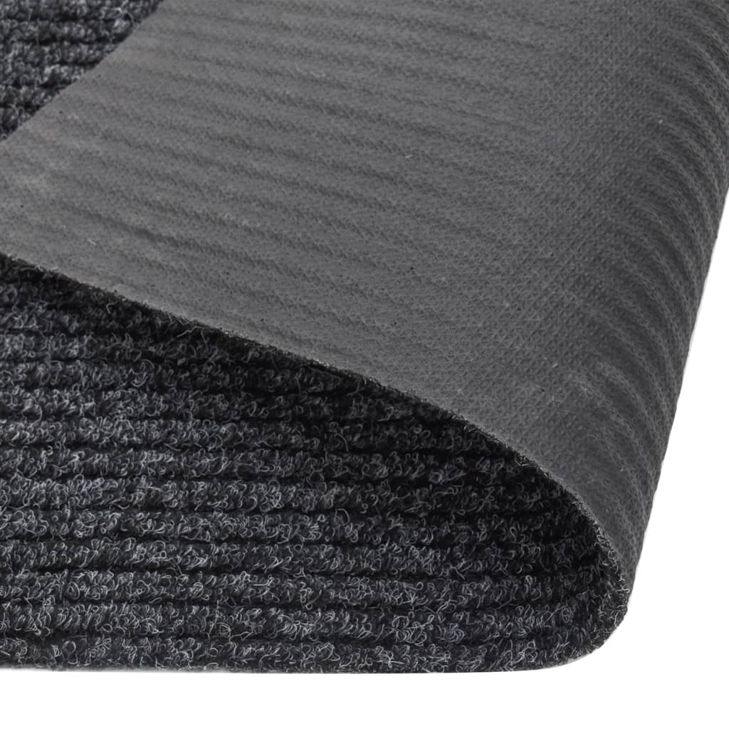 vidaXL Абсорбиращо мръсотията килимче, 100x300 см, антрацит