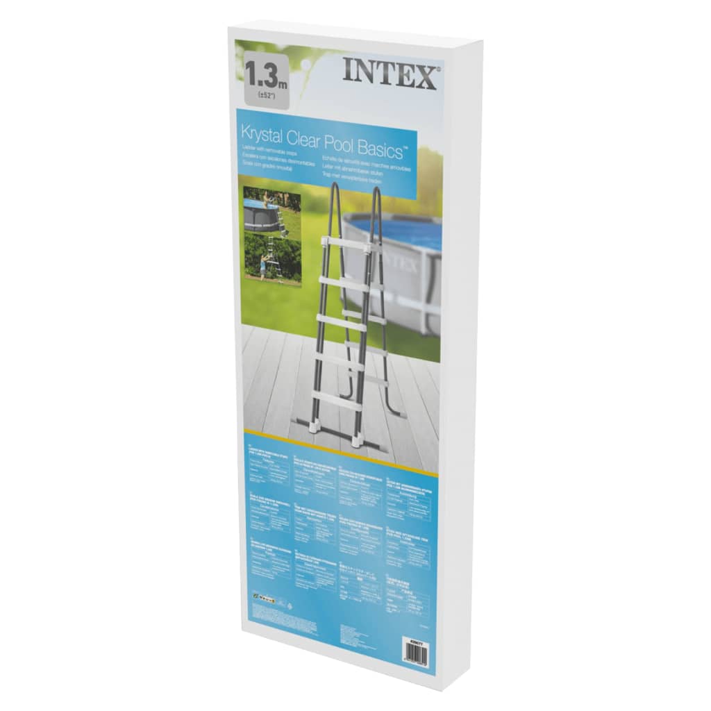 Intex Стълба за басейн с 5 стъпала, 132 см