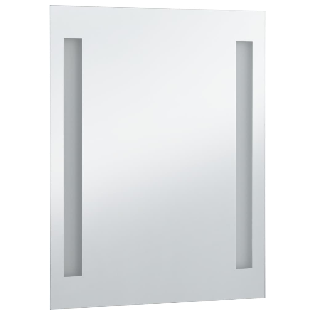 vidaXL LED стенно огледало за баня 60x80 см