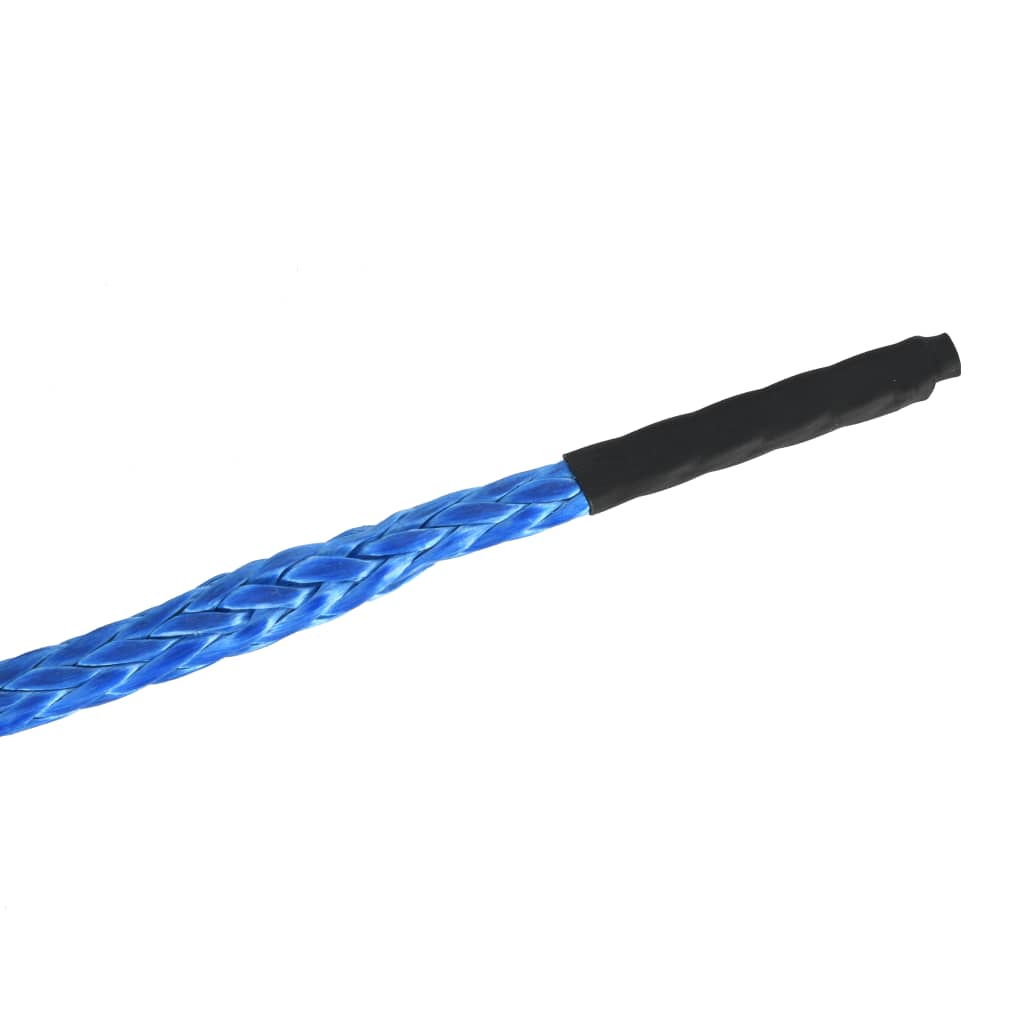 vidaXL Въже за лебедка, синьо, 5 мм х 9 м