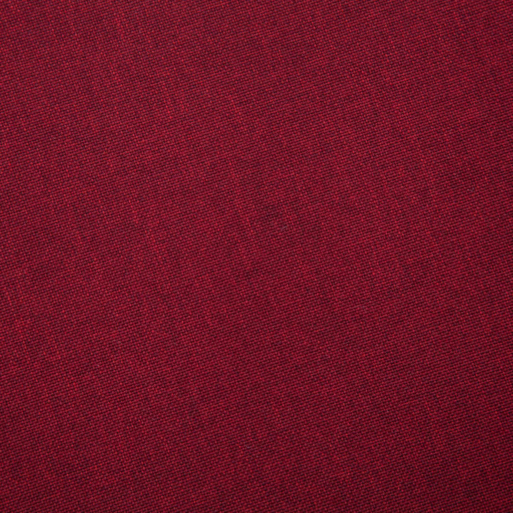 vidaXL Комплект дивани, 2 части, текстил, виненочервен