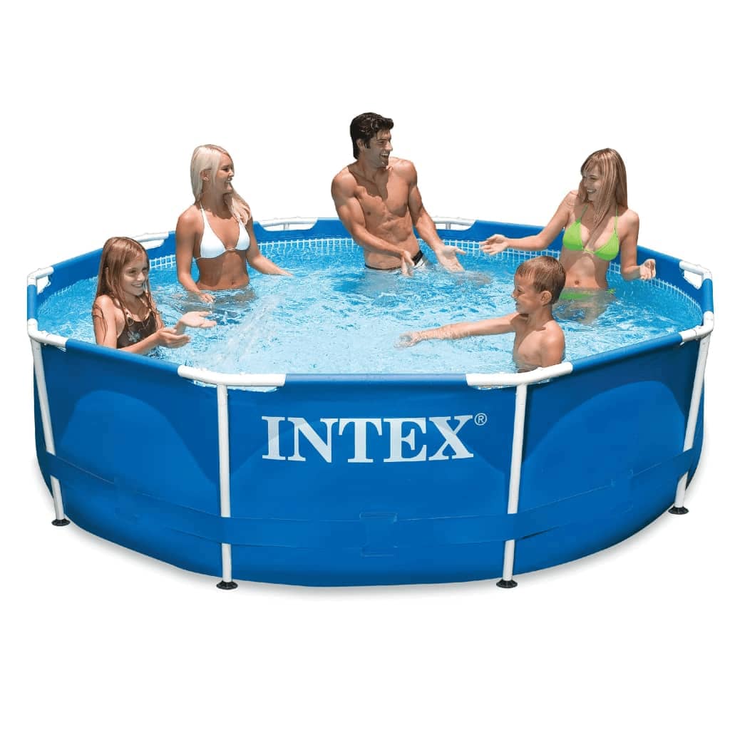 Intex Плувен басейн Metal Frame 305x76 см 28200NP