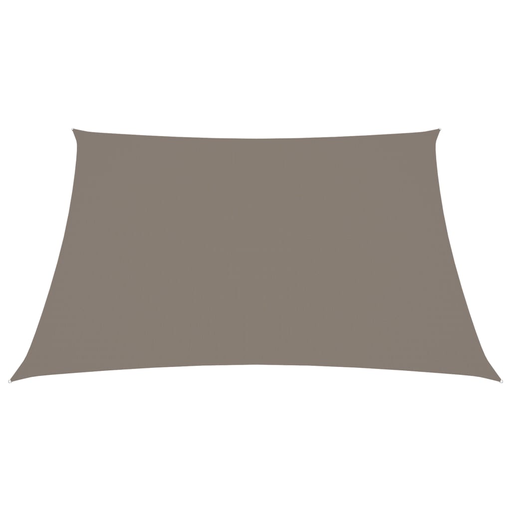 vidaXL Платно-сенник, Оксфорд текстил, правоъгълно, 2x2,5 м, таупе