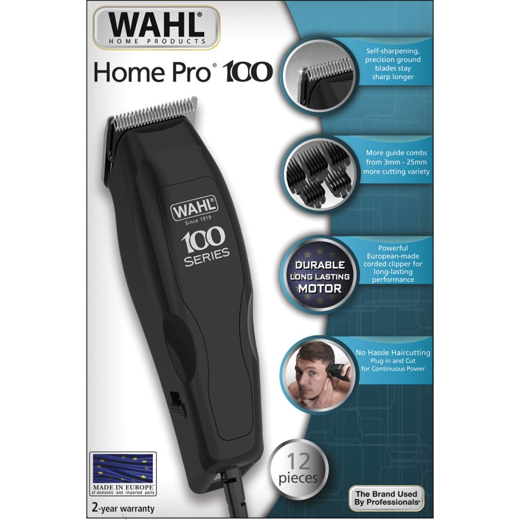 Wahl Машинка за подстригване Home Pro 100 Series, 12 части, 1395.0460