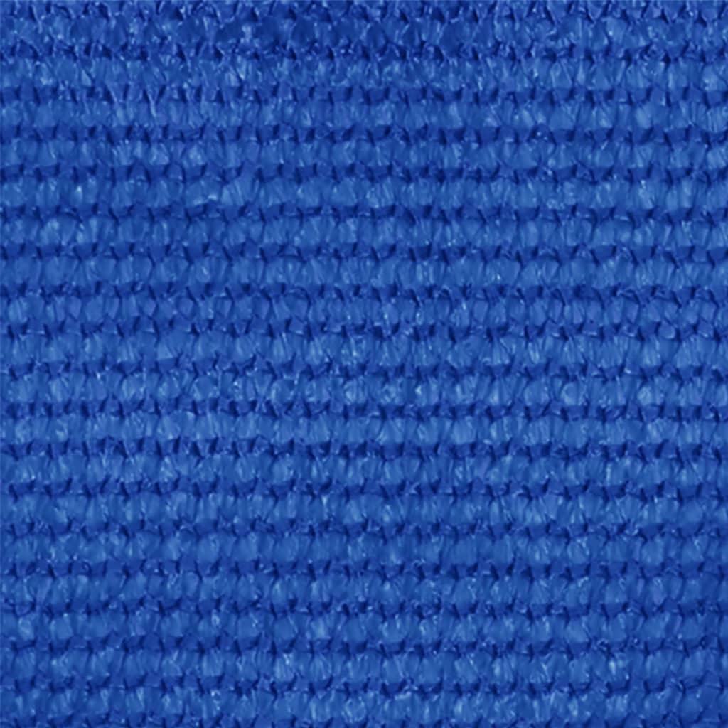 vidaXL Външна роло щора, 60x140 см, синя, HDPE