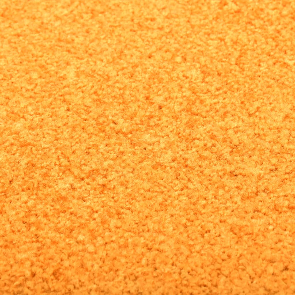 vidaXL Перима изтривалка, оранжева, 90x120 см