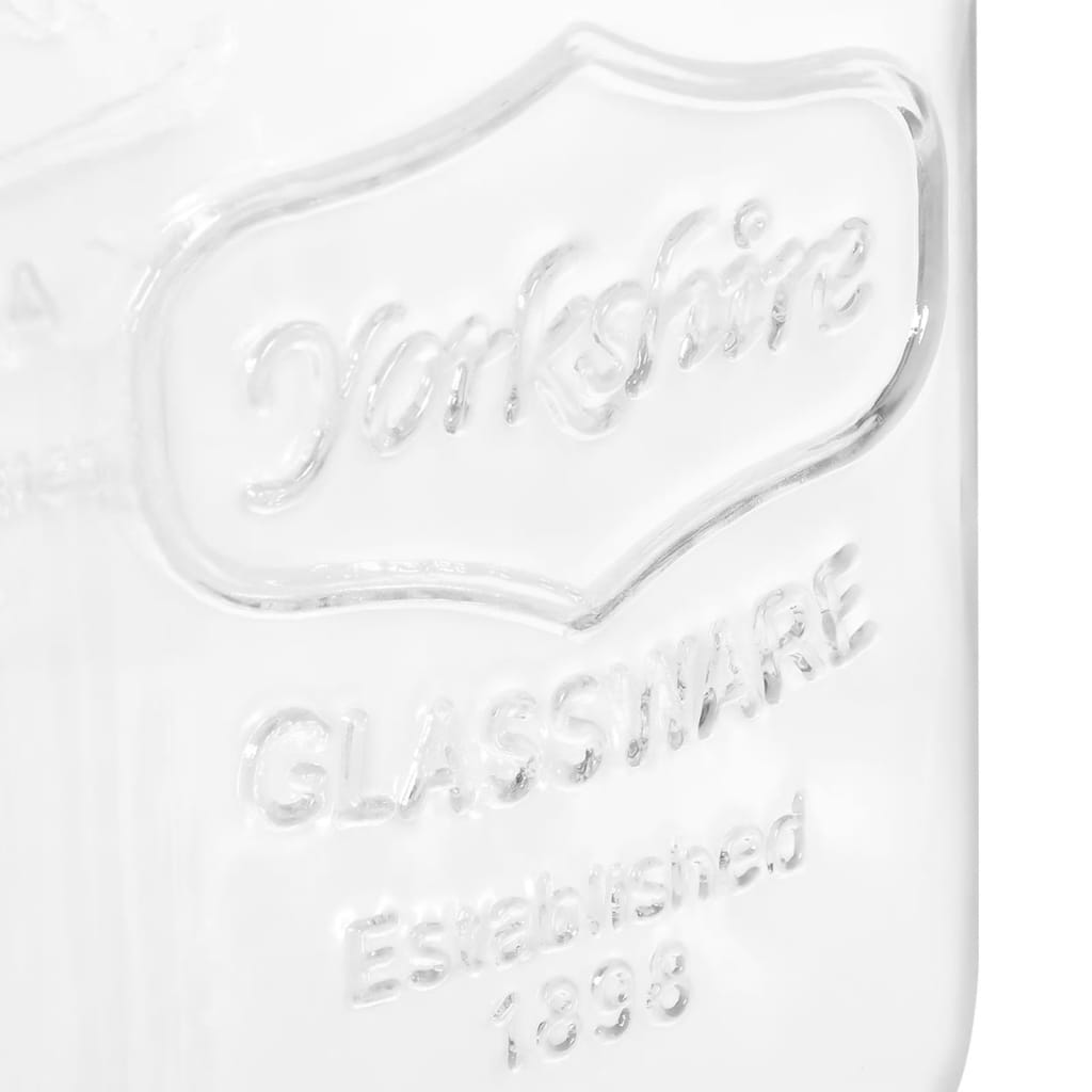 vidaXL Диспенсър за напитки, 8050 мл, стъкло