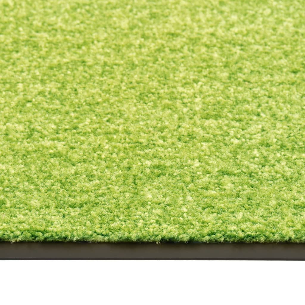 vidaXL Перима изтривалка, зелена, 120x180 см