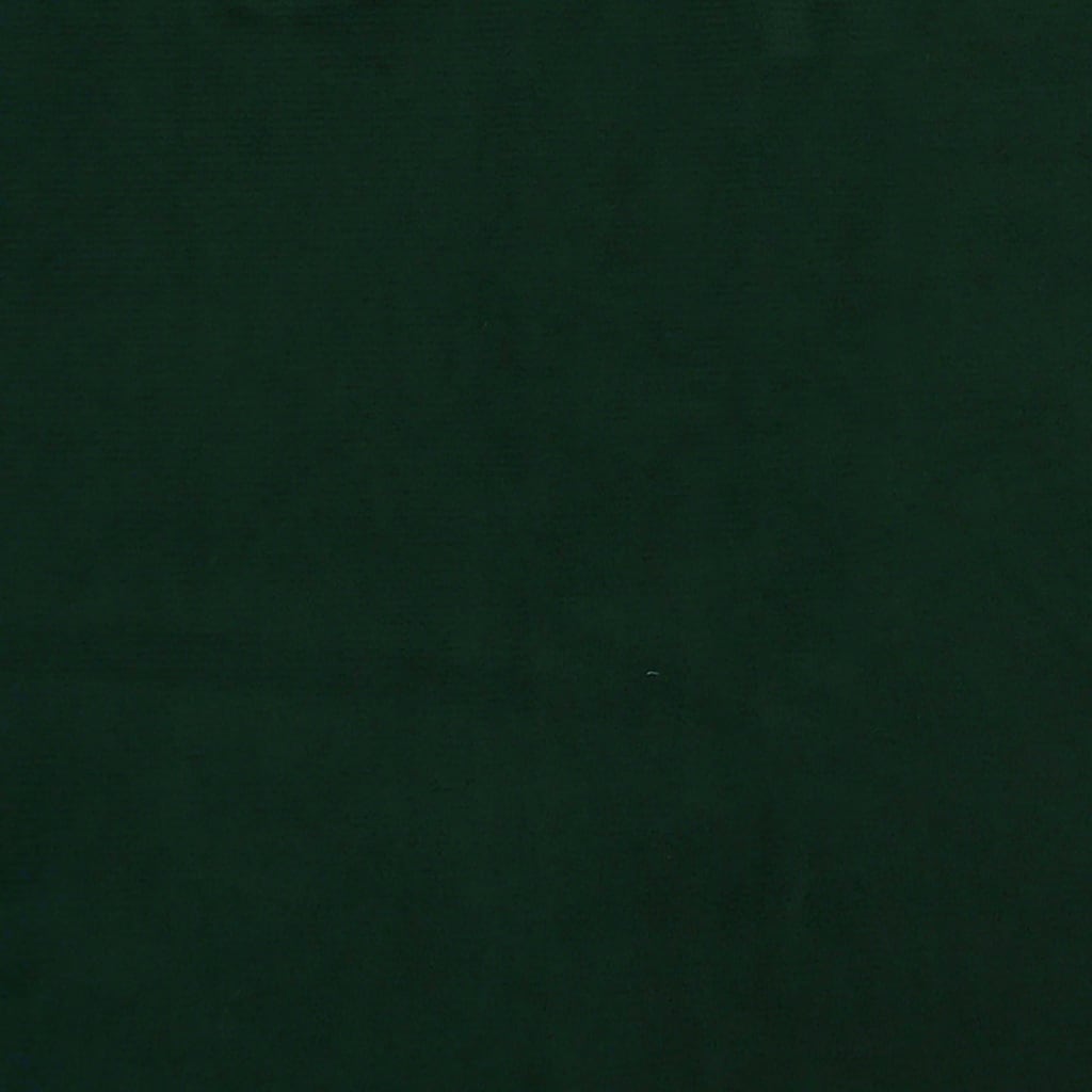 vidaXL Табуретка, тъмнозелена, 78x56x32 см, кадифе