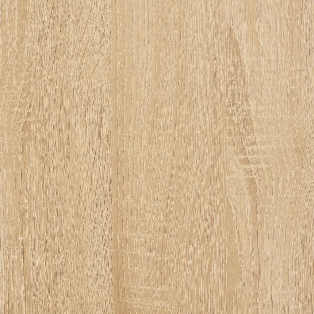 vidaXL Нощно шкафче, дъб сонома, 30x60x60 см, инженерно дърво