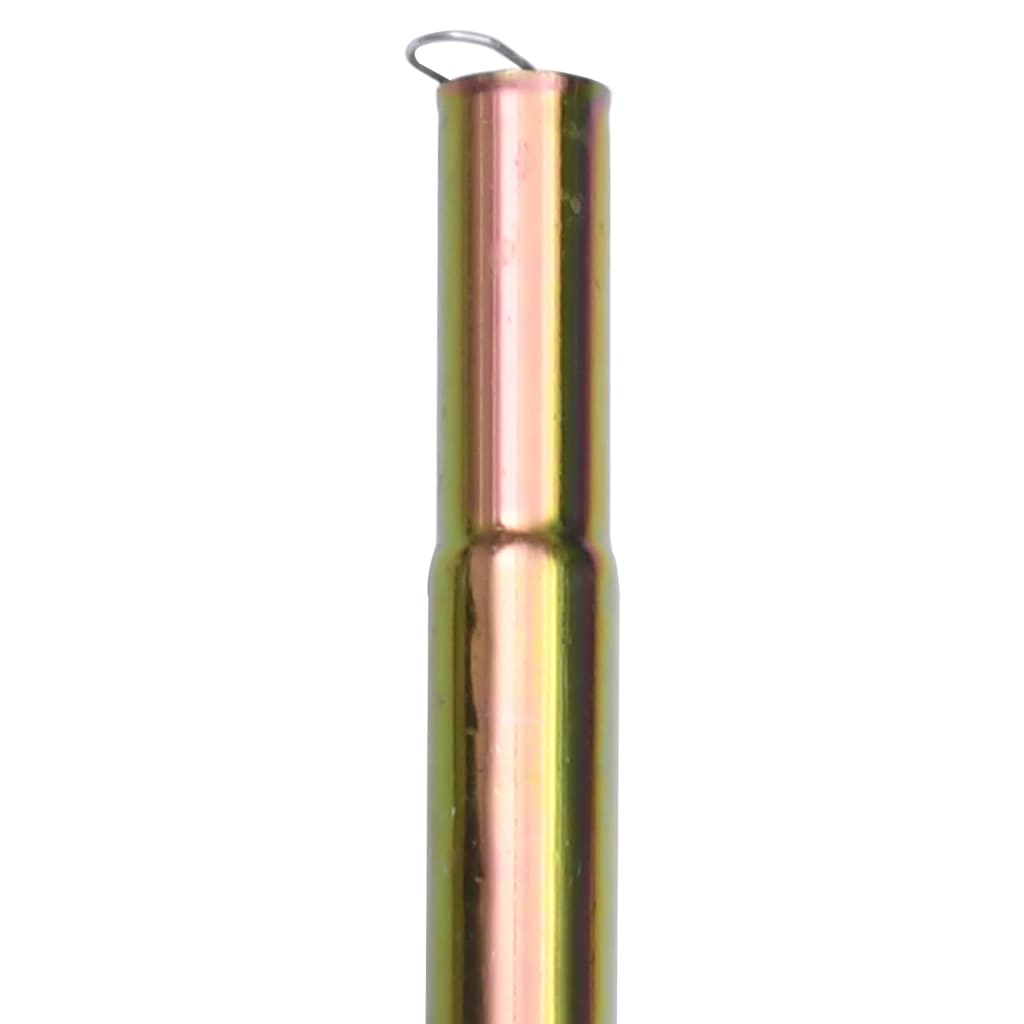 vidaXL Прът за сенник, 200 см, поцинкована стомана