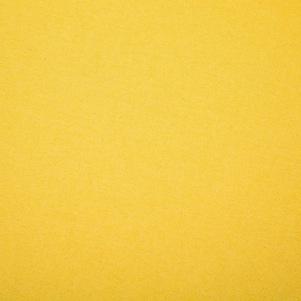 vidaXL Ъглов диван, тапицерия от текстил, 186x136x79 см, жълт