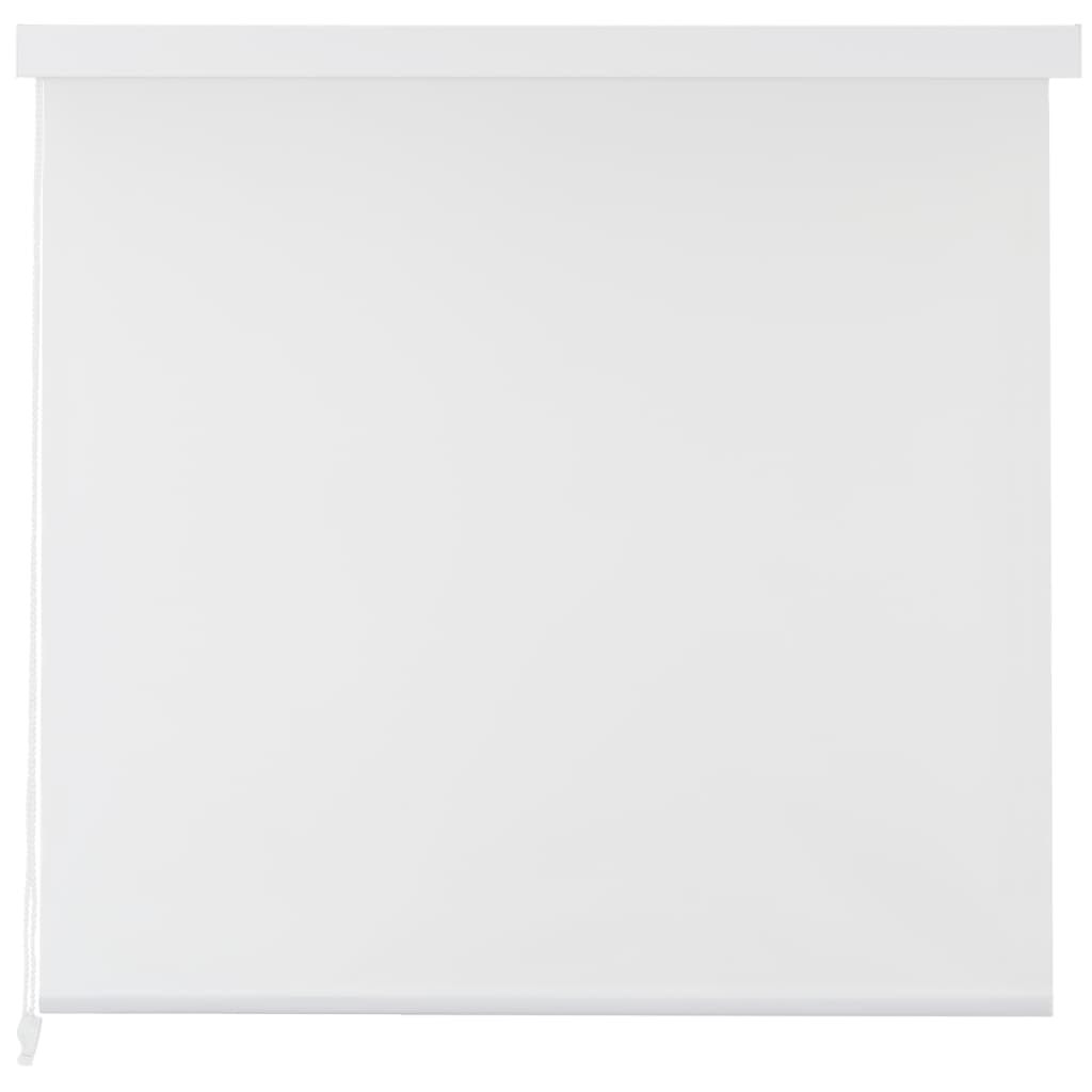 vidaXL Ролетна щора за баня, 140x240 см, бяла