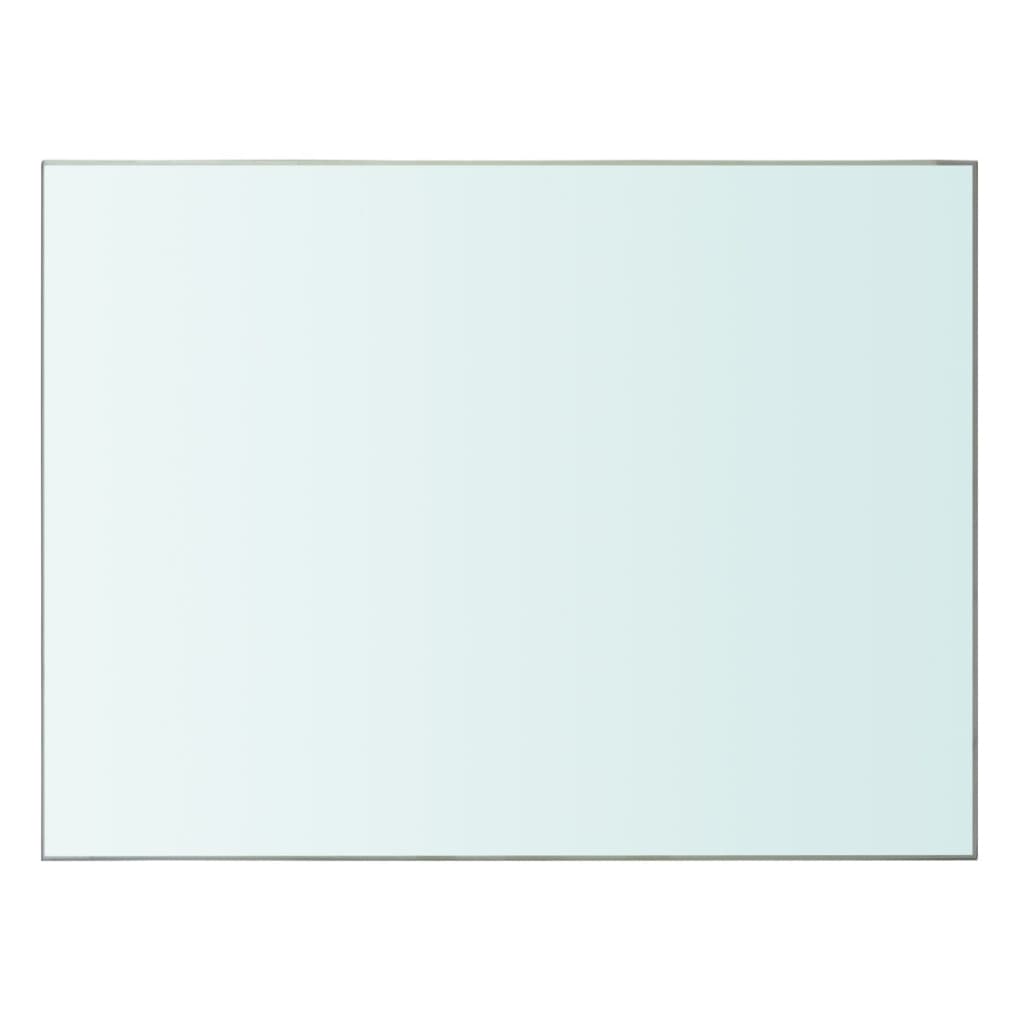 vidaXL Рафтове, 2 бр, панели прозрачно стъкло, 40x30 см