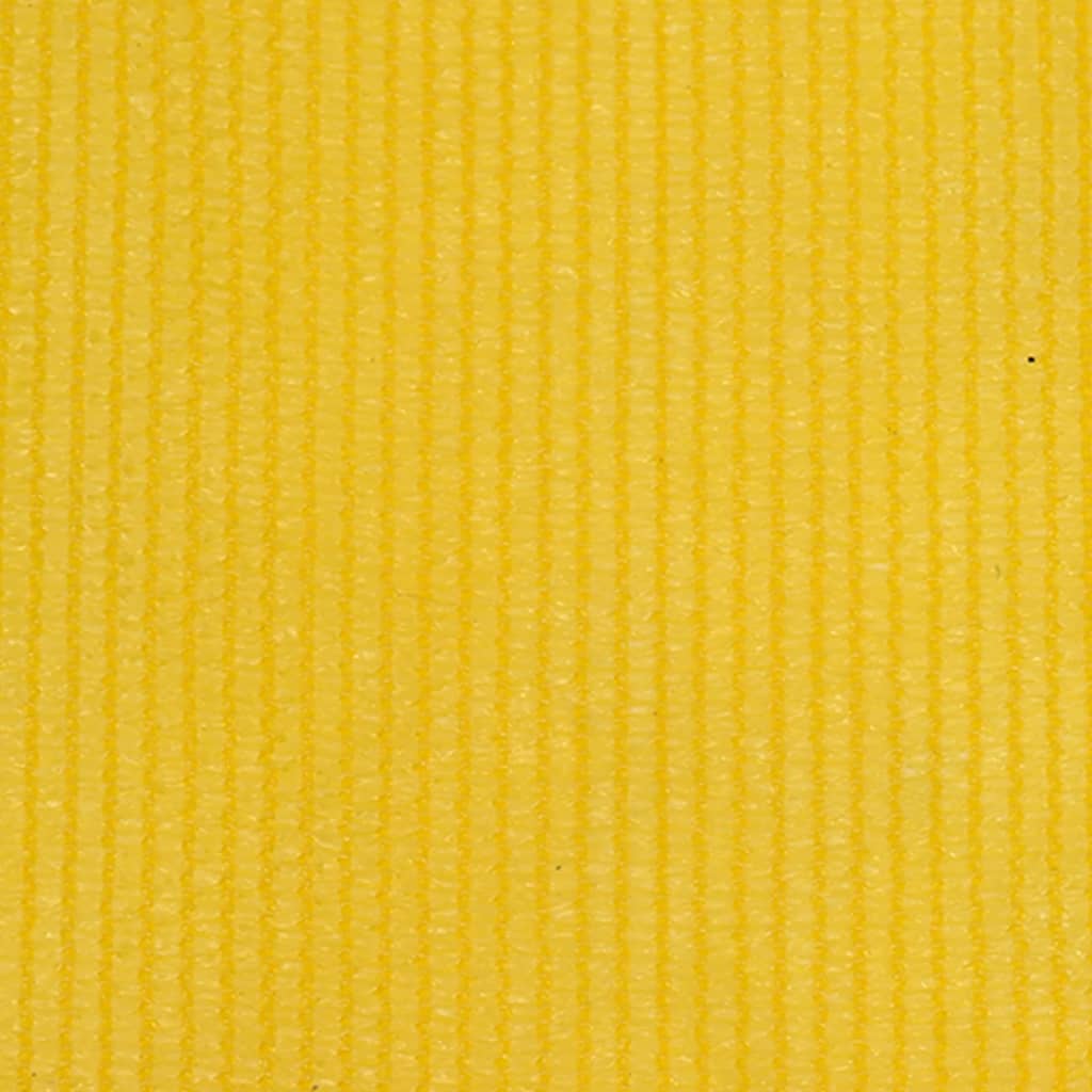 vidaXL Външна роло щора, 60x140 см, жълта, HDPE