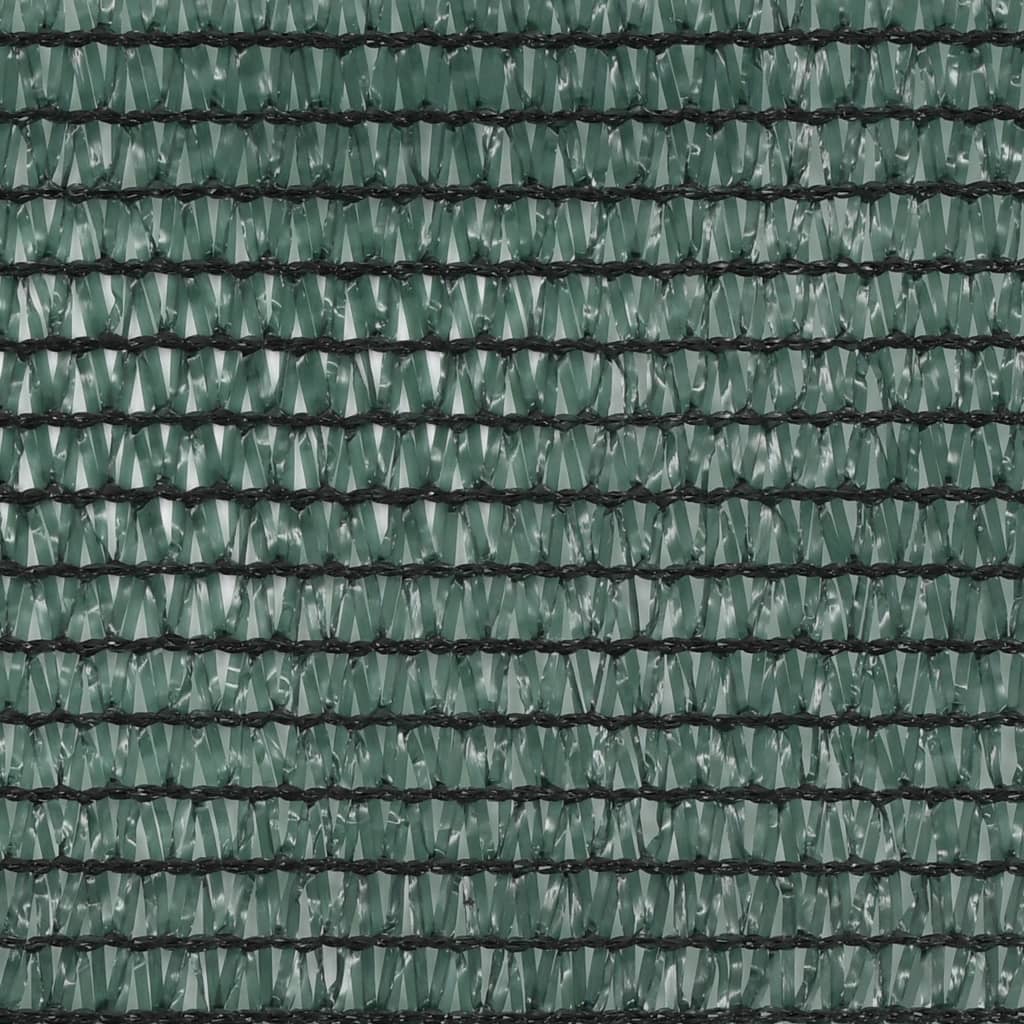 vidaXL Тенис екран, HDPE, 2x50 м, зелен