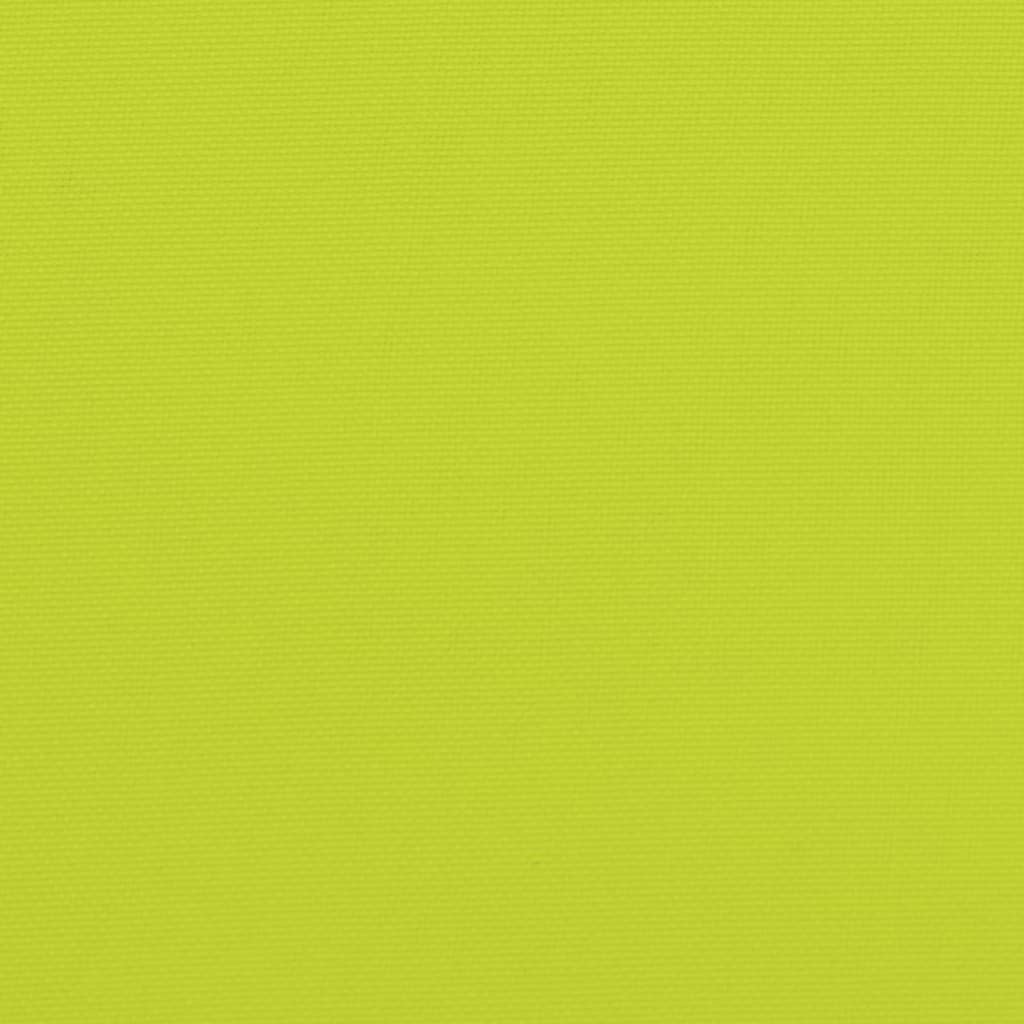 vidaXL Възглавница за пейка яркозелена 180x50x7 см оксфорд плат