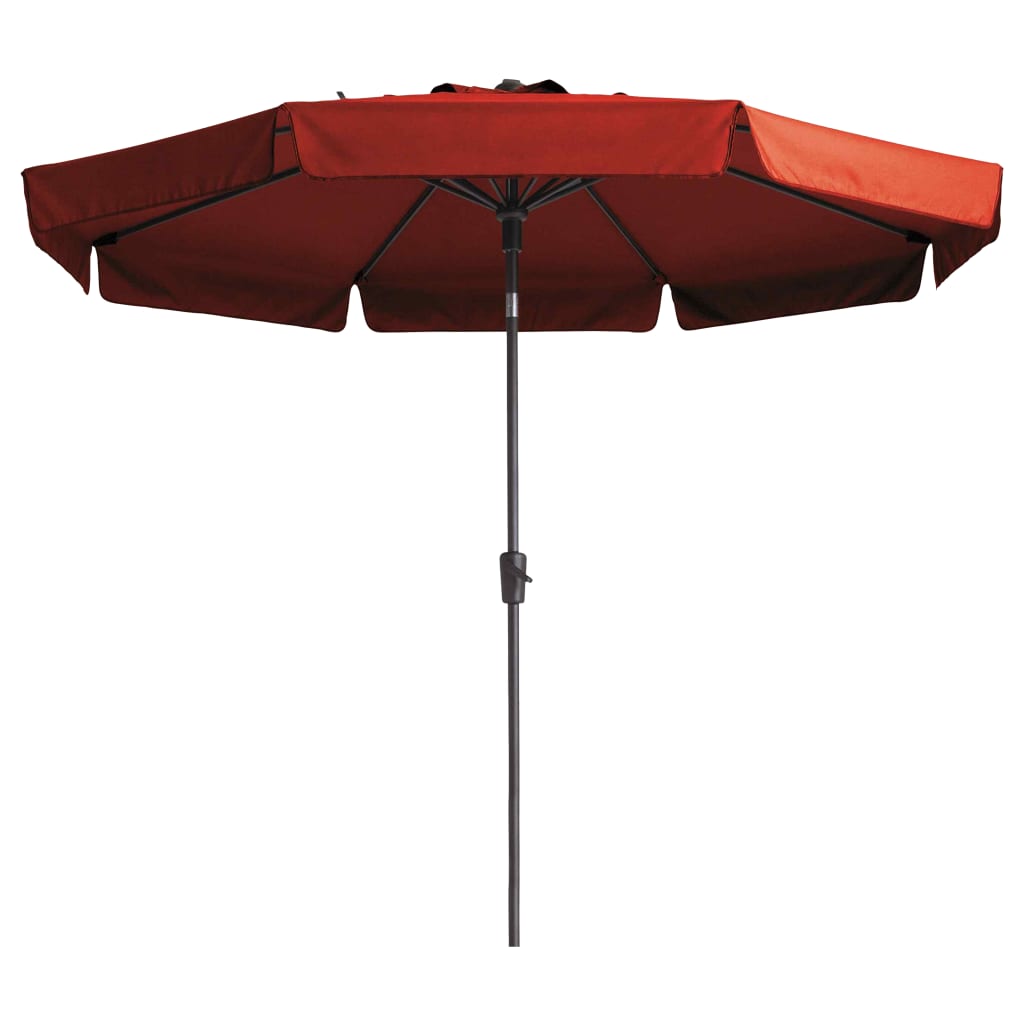 Madison Градински чадър Flores Luxe, 300 см, кръгъл, керемиденочервен