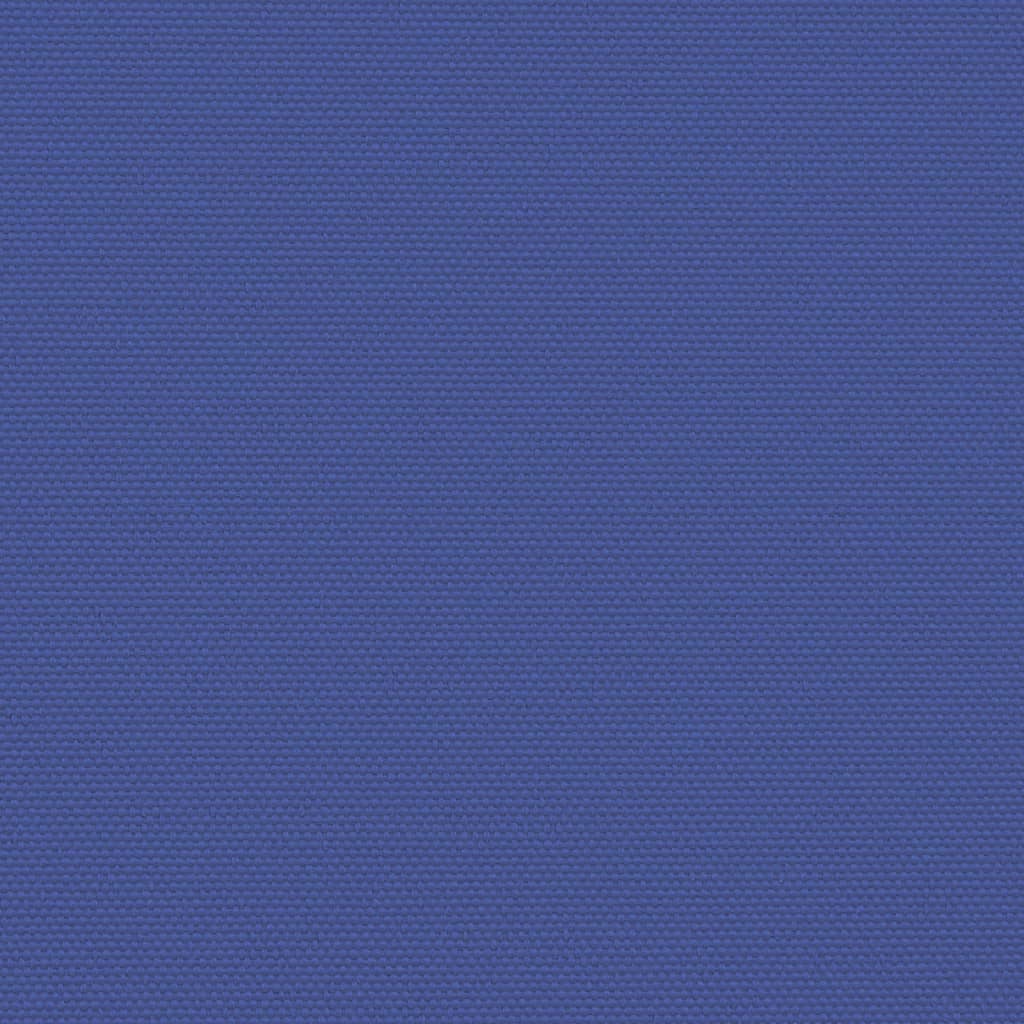 vidaXL Прибираща се странична тента, синя, 200x600 см