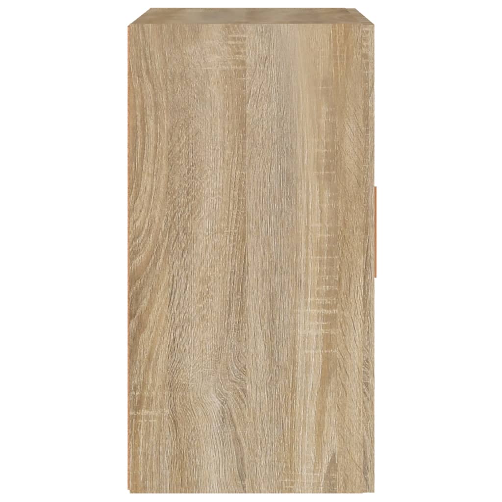 vidaXL Стенен шкаф, дъб сонома, 60x30x60 см, инженерно дърво