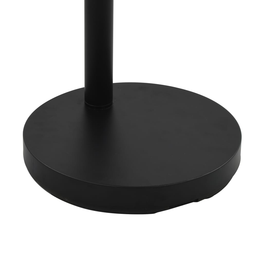 vidaXL Наземна лампа, 200 см, 5 х Е14, черно и златисто