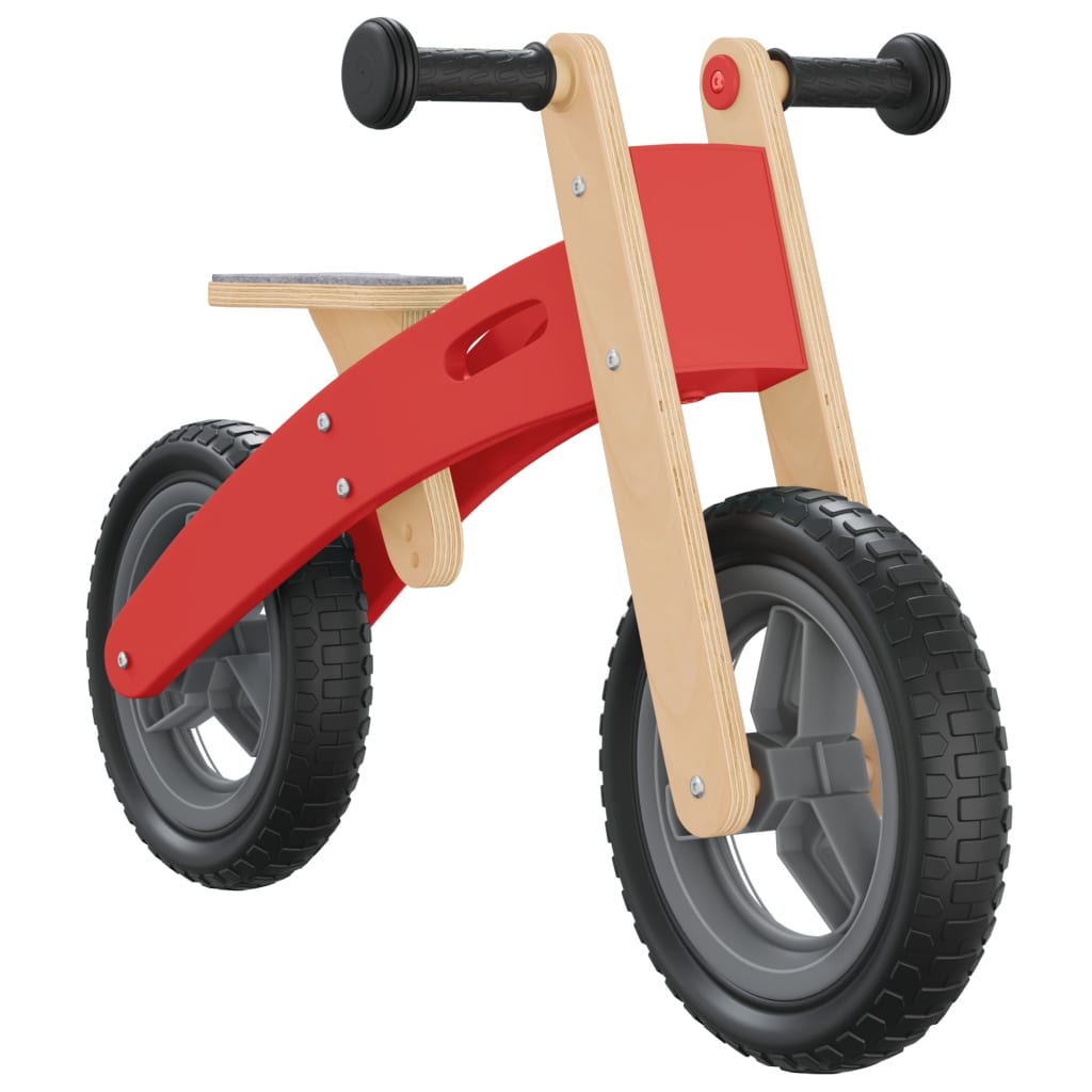 vidaXL Детско колело за баланс, червено