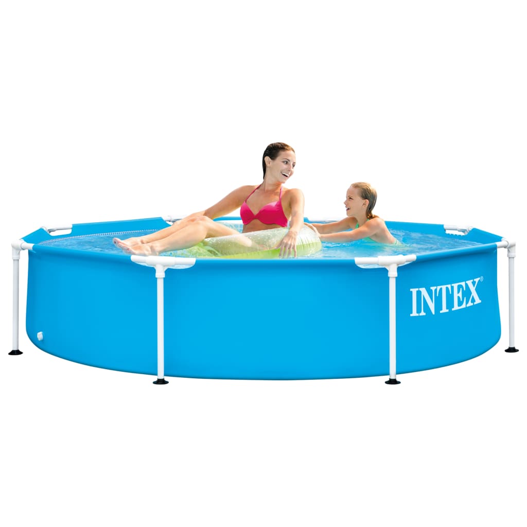 Intex Плувен басейн Metal Frame 244x51 см