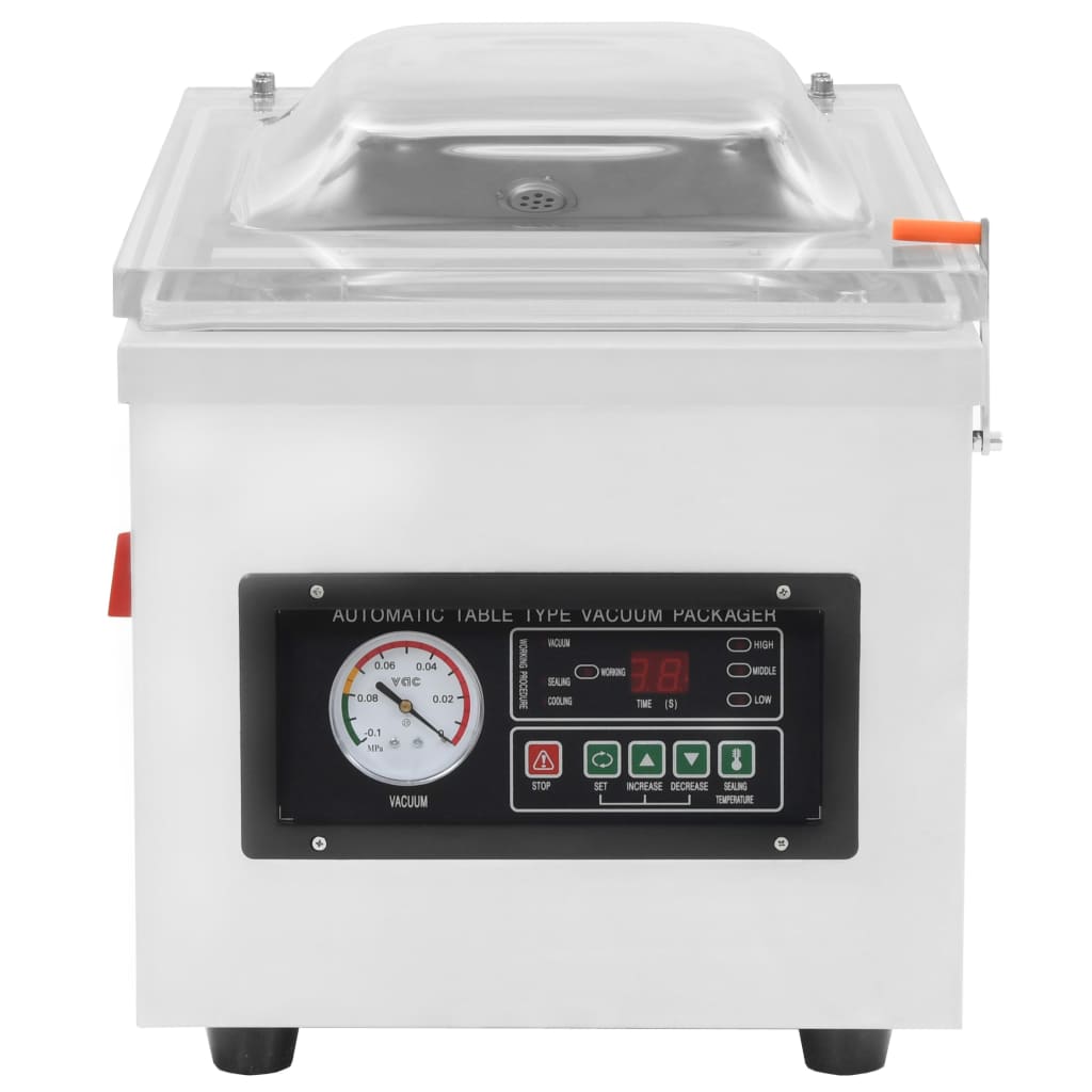 vidaXL Професионална вакуум машина, 400 W, неръждаема стомана