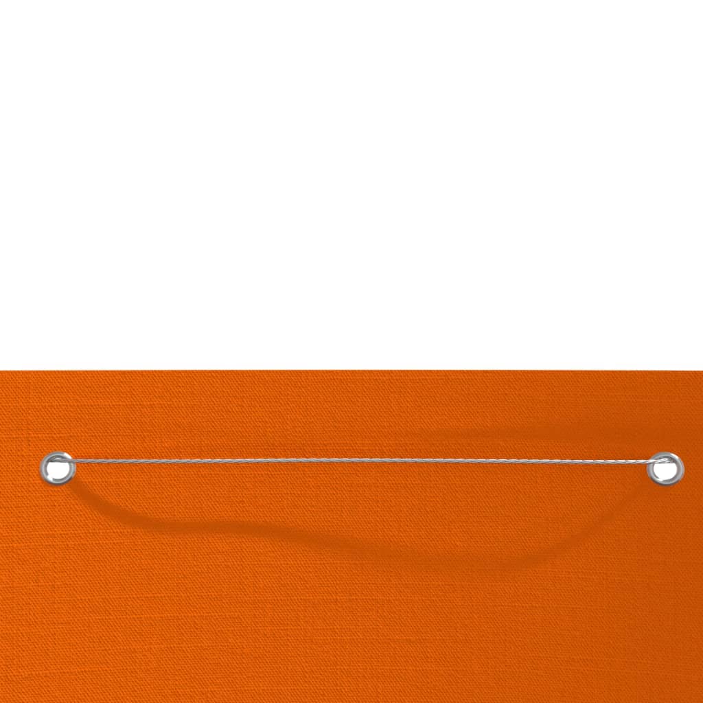 vidaXL Балконски параван, оранжев, 80x240 см, оксфорд плат