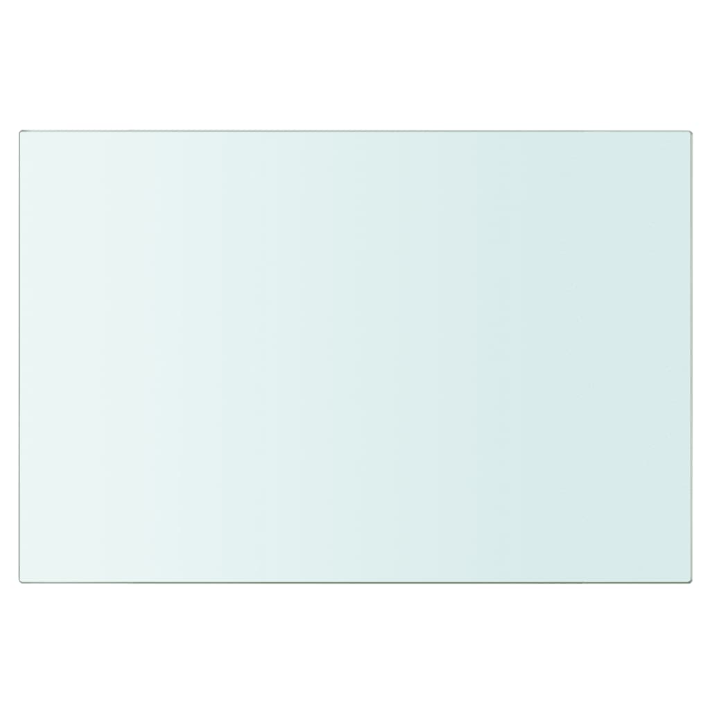 vidaXL Рафтове, 2 бр, панели прозрачно стъкло, 20x25 см