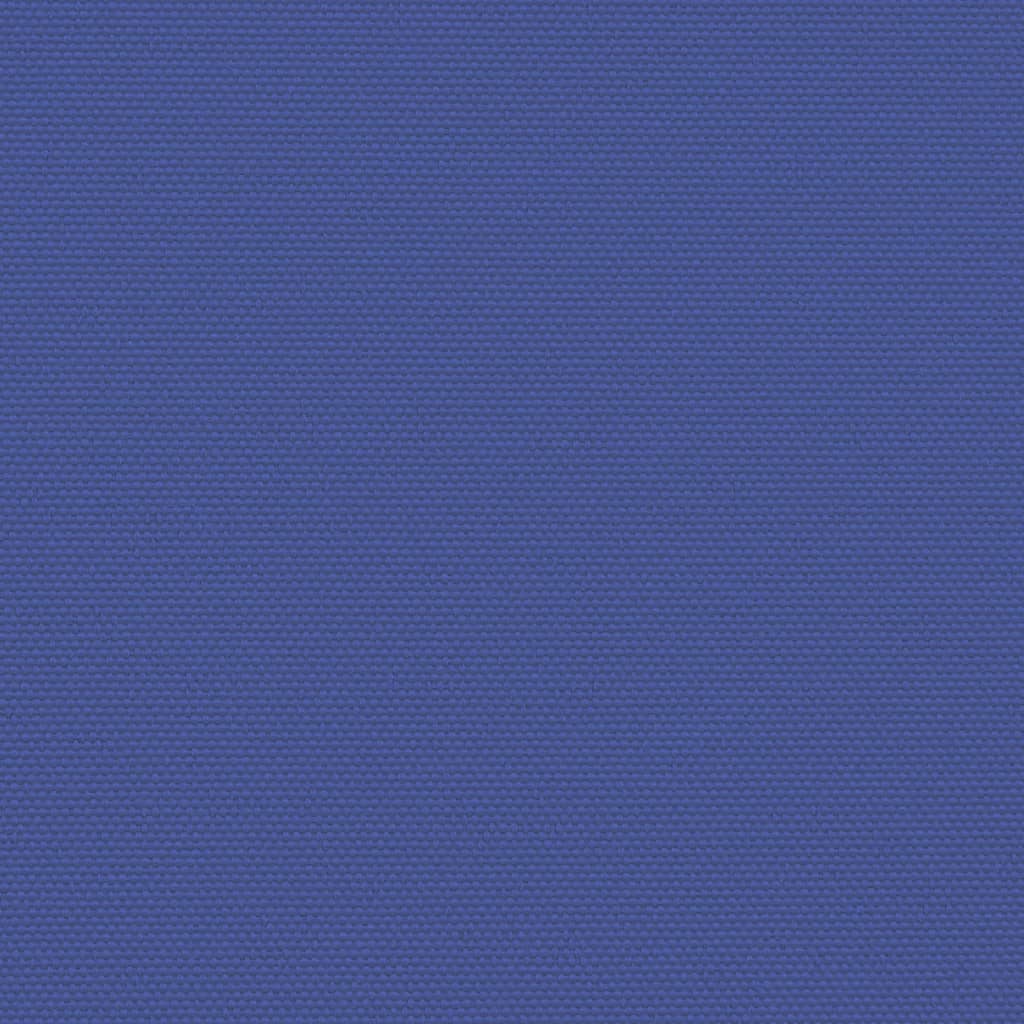 vidaXL Прибираща се странична тента, синя, 120x1000 см