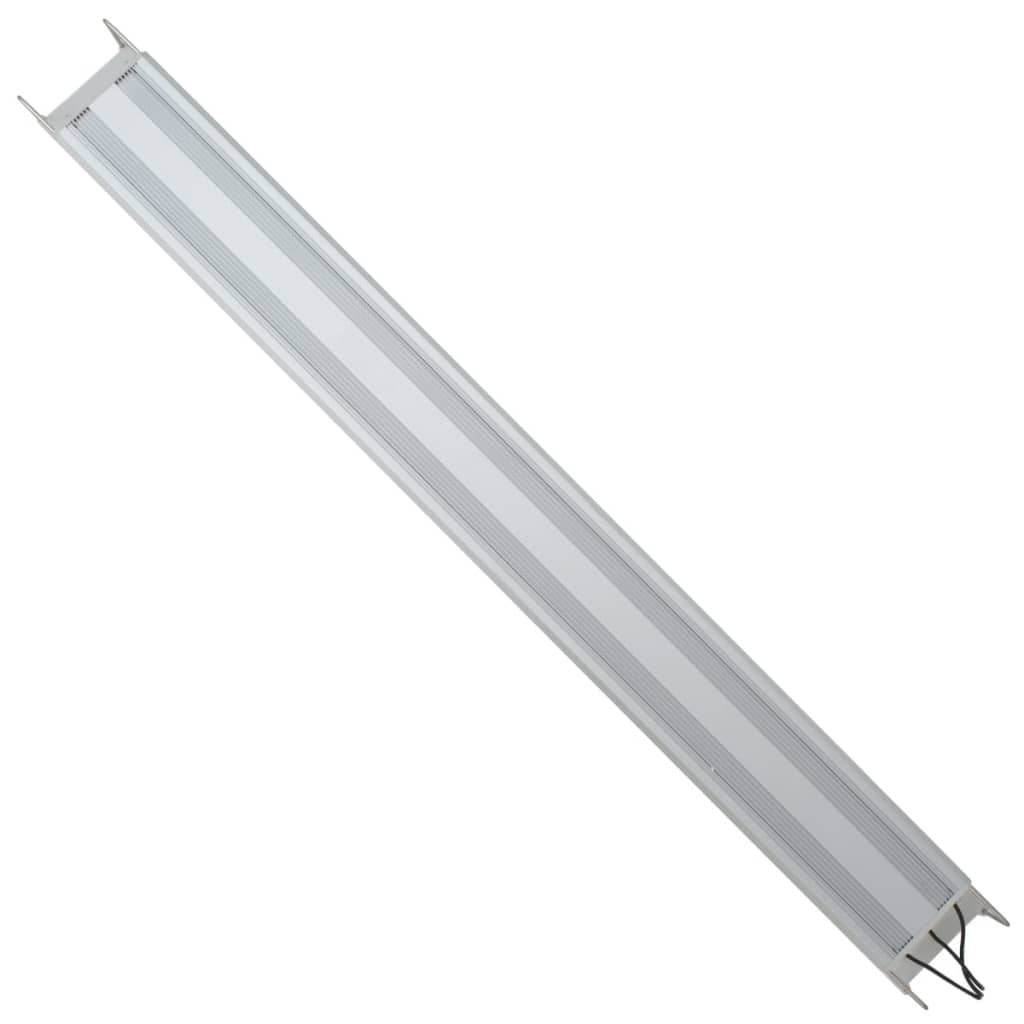 vidaXL Светодиодна лампа за аквариум, 100-110 см, алуминий IP67