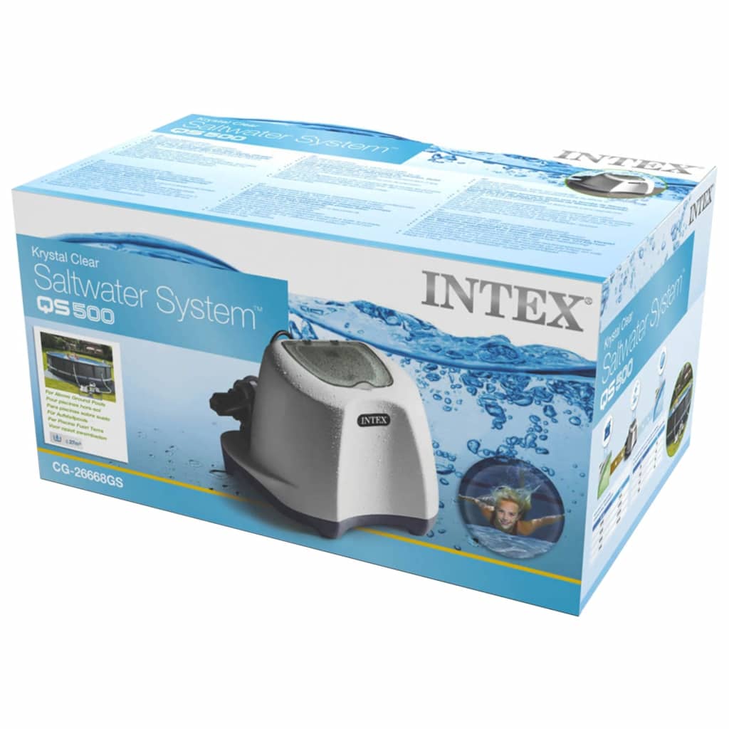 Intex Krystal Clear ECO Система за солена вода 26668GS