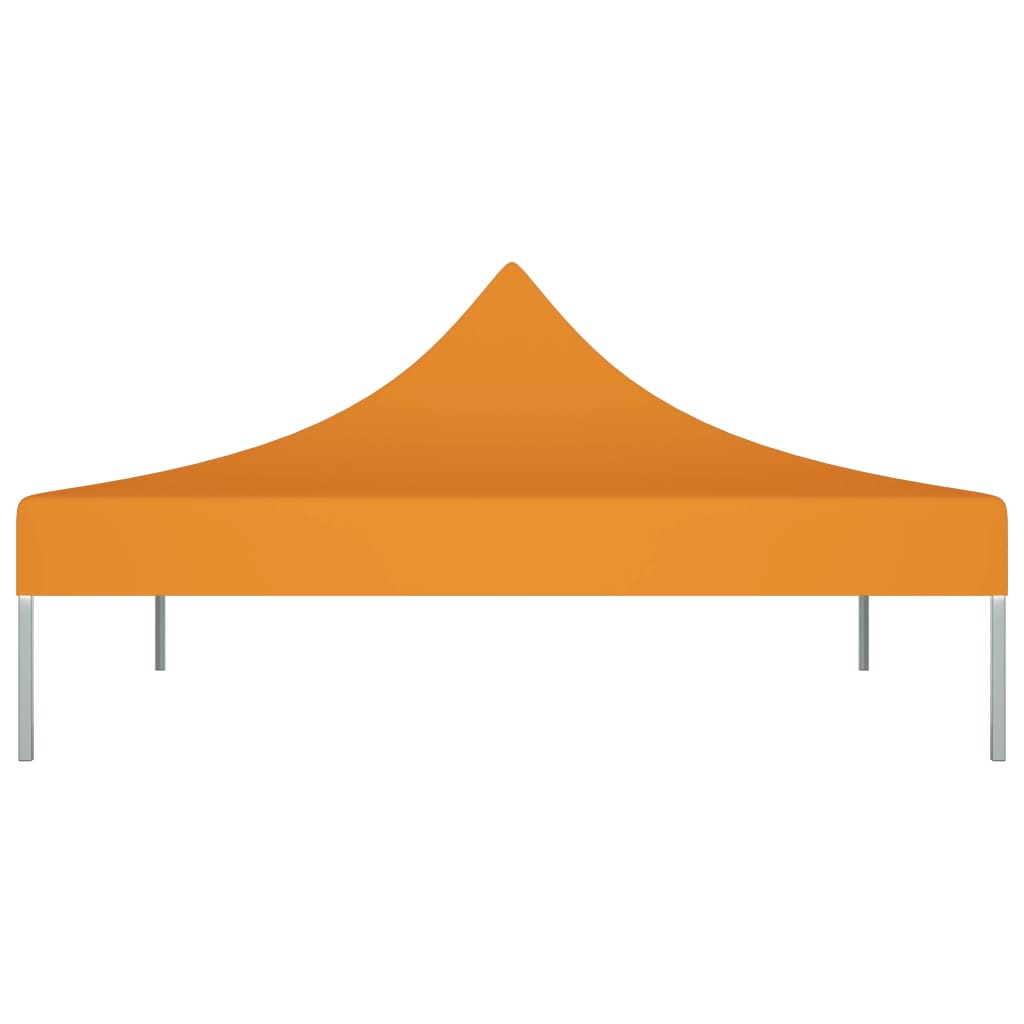 vidaXL Покривало за парти шатра, 2x2 м, оранжево, 270 г/м²