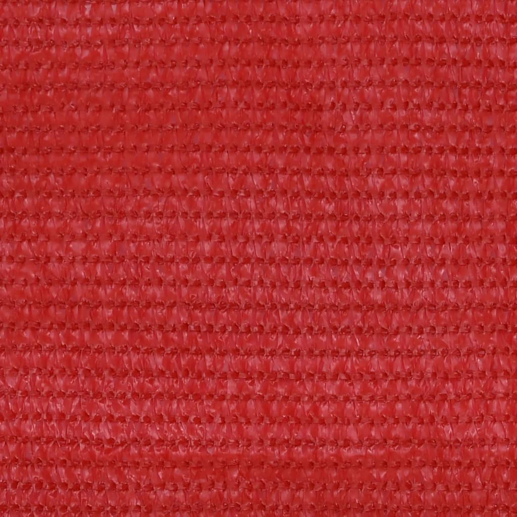 vidaXL Външна роло щора, 60x140 см, червена, HDPE