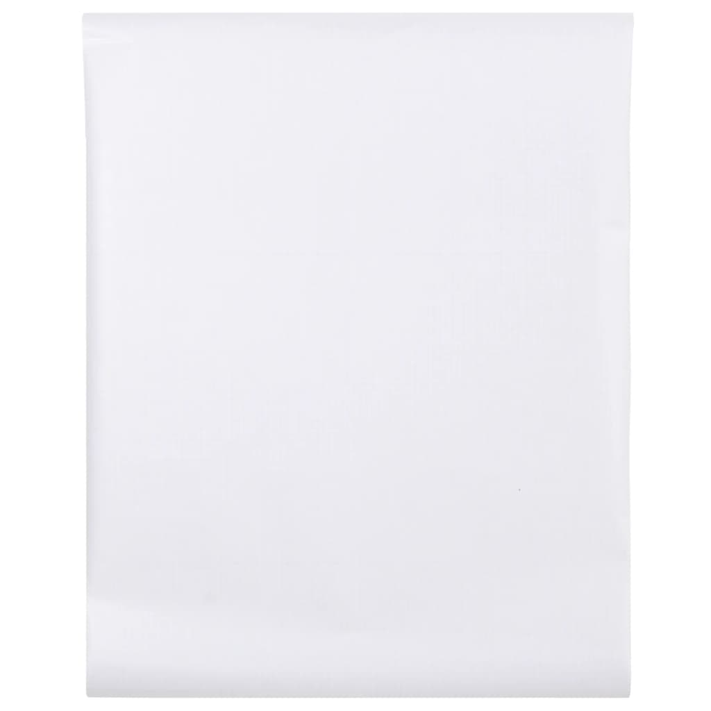 vidaXL Фолио за прозорци матирано бяло 45x1000 см PVC